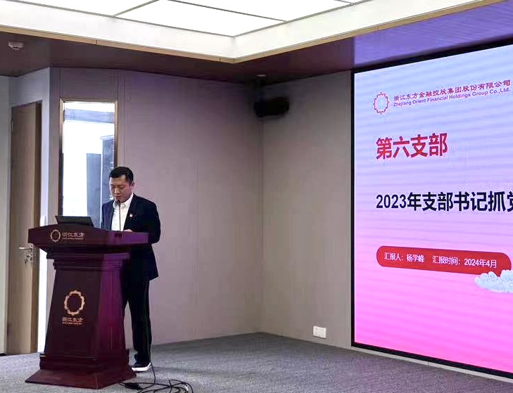 浙江东方召开2024年度党建工作会议暨党组织书记抓党建工作述职评议会 第六党支部 杨学峰.jpg