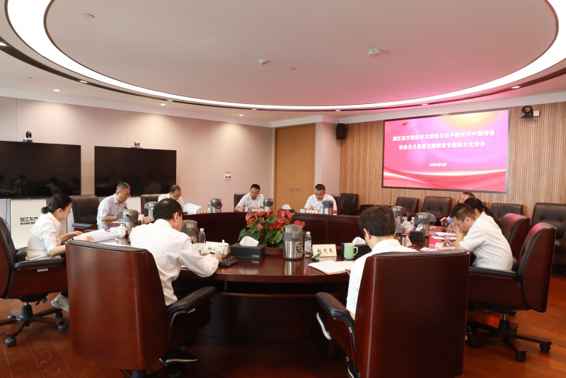 浙江东方党委召开学习贯彻习近平新时代中国特色社会主义思想主题教育专题民主生活会.JPG